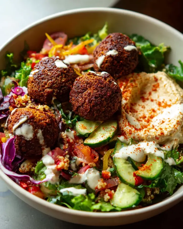 Vegane Döner Bowl – Dein Gesundes Blitz-Rezept mit Falafel!