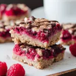 Vegane Himbeer Hafer Riegel